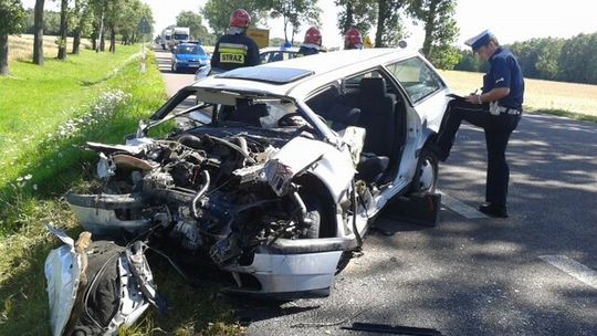 Wysokie: DK nr 2 odblokowana po wypadku