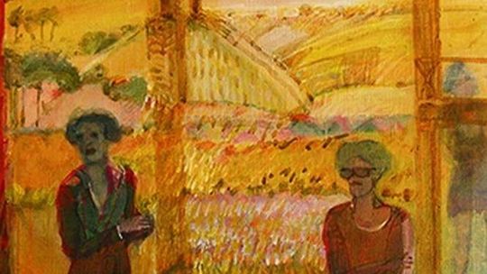 Wystawa Barbary Szubińskiej w Galerii Sztuki Wirydarz