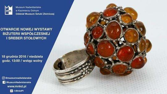 Wystawa biżuterii i sreber w Kazimierzu Dolnym
