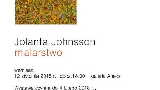 Wystawa Jolanty Johnsson w puławskim Domu Chemika