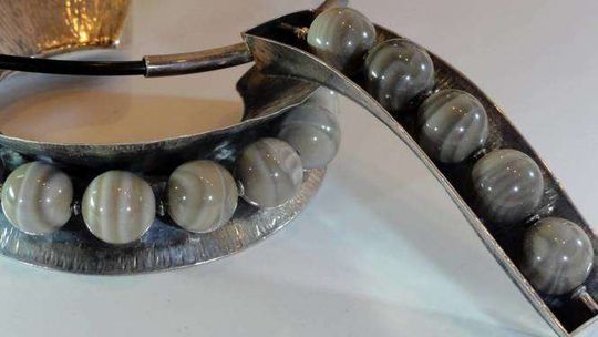 Wystawa krzemienia pasiastego w Kazimierzu Dolnym