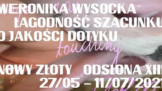 Wystawa "Łagodność szacunku o jakości dotyku" w Galerii Labirynt