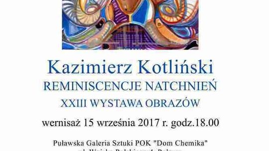 Wystawa malarstwa Kazimierza Kotlińskiego w Domu Chemika