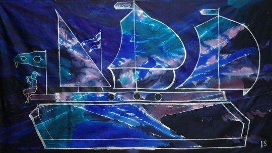 Wystawa "Malarstwo na jedwabiu" w Puławach