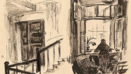 Wystawa rysunków Elżbiety Nadel w Bełżcu