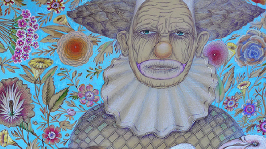 Wystawa "Spacer z flamingami" w Kazimierzu Dolnym