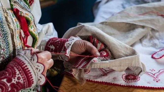 Wystawa "Tańcowała igła z nitką" na Zamku Lubelskim