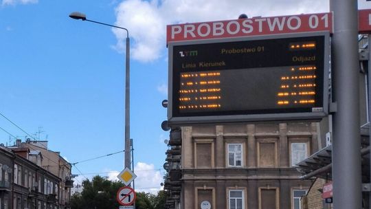 Wyświetlacze oszukują pasażerów w Lublinie