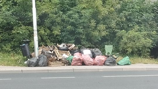 Wysypisko śmieci na alei Warszawskiej? Tym razem to dobry znak