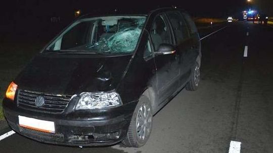 Wytyczno: Śmiertelne potrącenie pieszego. Droga nr 82 zablokowana