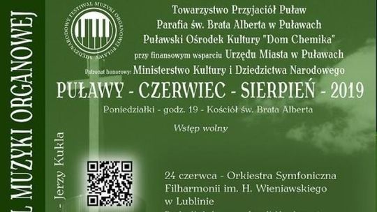X Międzynarodowy Festiwal Muzyki Organowej w Puławach. Program koncertów