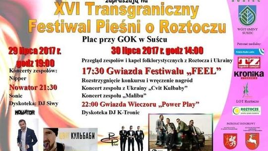 XVI Transgraniczny Festiwal Pieśni o Roztoczu