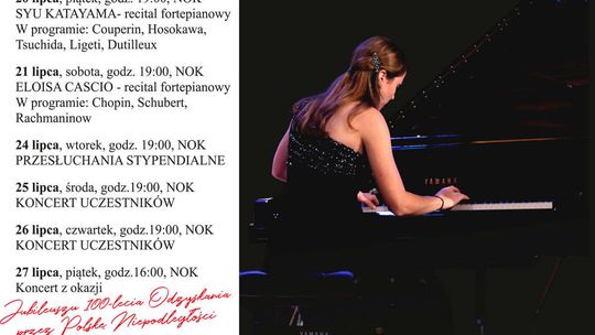 XXII Międzynarodowy Festiwal i Kurs Pianistyczny w Nałęczowie