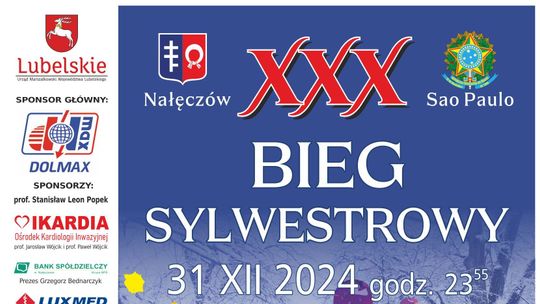 XXX Bieg Sylwestrowy Nałęczów-Sao Paulo coraz bliżej