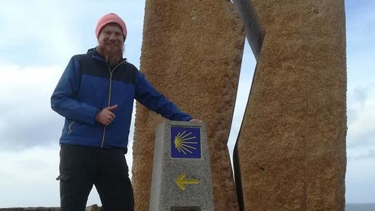 Z Białej Podlaskiej do Santiago. Pielgrzym napisze książkę o swojej przygodzie