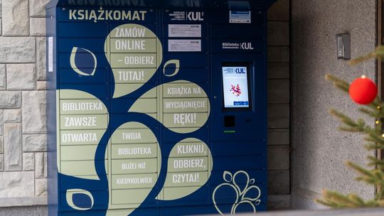 Książkomat Biblioteki KUL – całodobowy odbiór książek