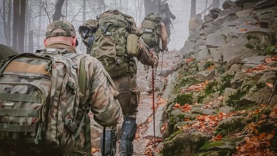Z Kraśnika w Bieszczady. Terytorialsi zmierzyli się z dziczą