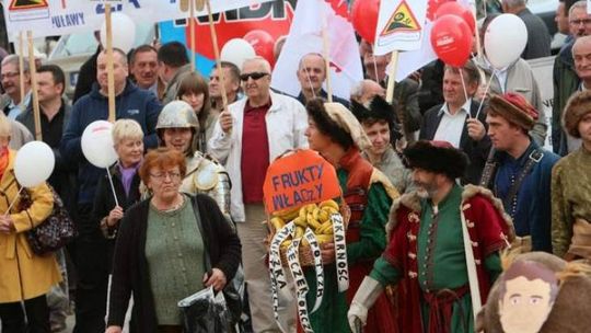 Z Lublina do Warszawy na wielką demonstrację