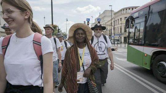 Z Lublina wyszli w kierunku Jasnej Góry. Był żart o lewej ręce