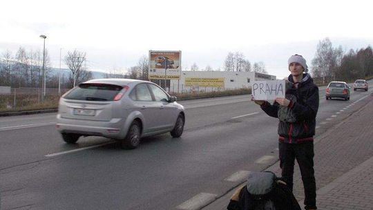 Z Puław po Europie autostopem