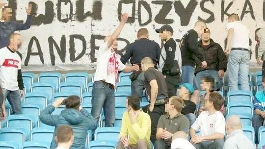 Za baner na Arenie Lublin trafią przed sąd
