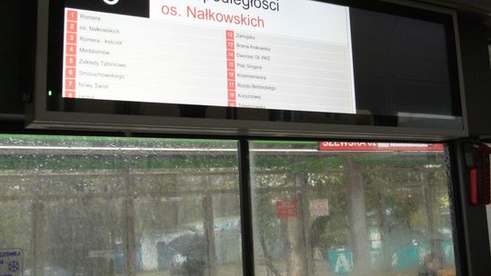 Za cichy lektor w autobusach i trolejbusach, błędy na wyświetlaczach