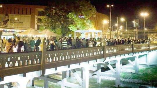 Zabawy na Moście Kultury w Lublinie