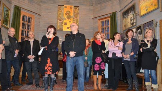 Zaborek pod Janowem Podlaskim. Podwójny wernisaż w dawnym kościółku 