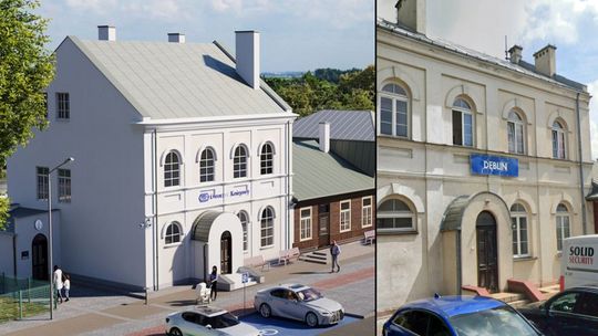 dworzec kolejowy w Dęblinie