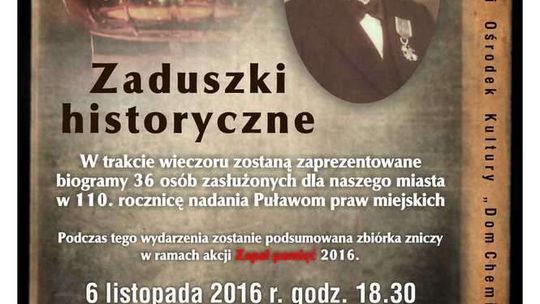 Zaduszki historyczne w Puławach