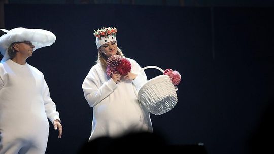 Zagrali dla małych pacjentów. Są jeszcze bilety na drugi spektakl