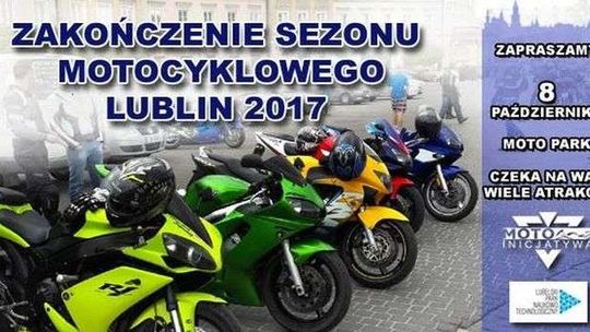 Zakończenie sezonu motocyklowego w Lublinie. Parada motocyklowa