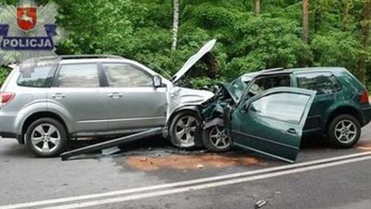 Żakowola Radzyńska. Wypadek na drodze krajowej nr 19