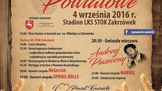 Zakrzówek: Święto plonów z Piaskiem