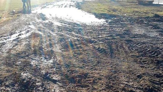 Zamiast drogi mają błoto. Od lat walczą o asfalt przy ul. Dzierżawnej i Wapiennej