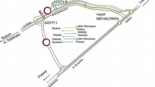 Zamkną ważną drogę w Puławach. Będzie trudniej dojechać do Azotów