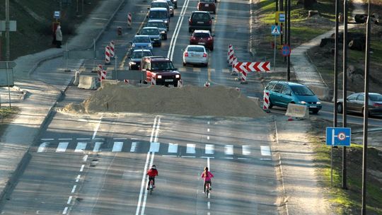 Zamknięta al. Warszawska. Dziś pierwszy sprawdzian