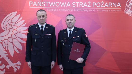 Zamojscy strażacy mają nowego komendanta