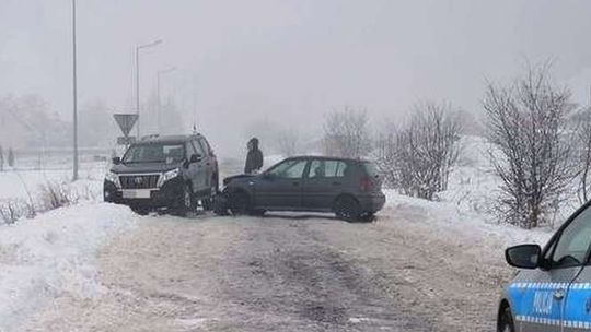 Zamość: 7 kolizji na drogach powiatu