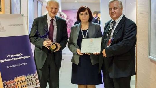 Zamość: Białaczkę leczą z certyfikatem "W trosce o pacjenta"