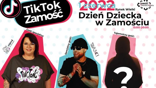 Zamość. Dzień Dziecka z tiktokerami