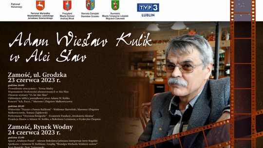 Zamość. Jest aleja, jest tablica, czas na odsłonięcie