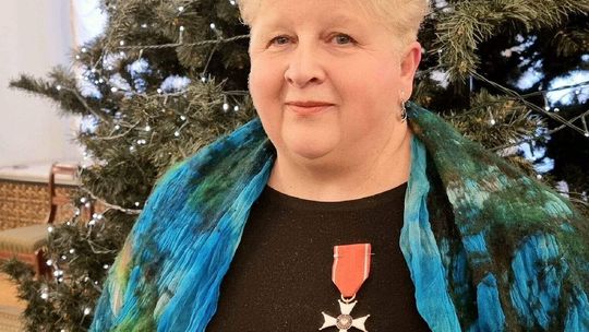Zamość. Maria Król odznaczona Krzyżem Kawalerskim Orderu Odrodzenia Polski 