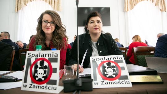 Zamość: Mieszkańcy nie chcą spalarni. Protestowali na sesji Rady Miasta