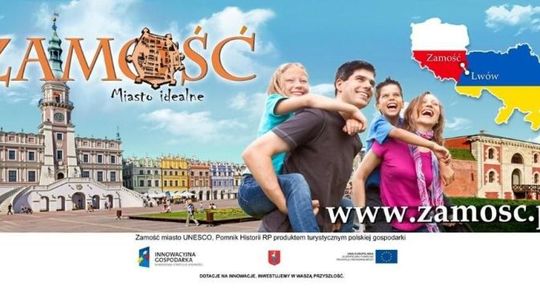 Zamość na billboardach w Warszawie, Gdańsku, Wrocławiu i Poznaniu