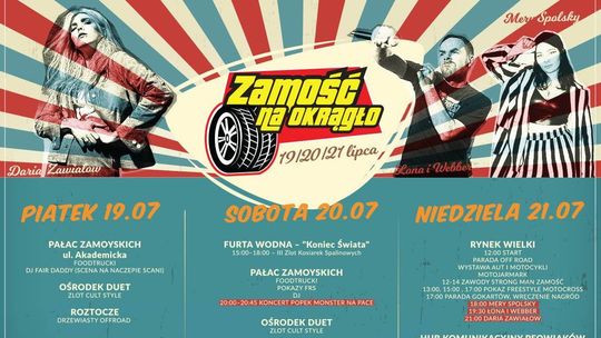 Zamość na okrągło. Weekend z czterema kółkami