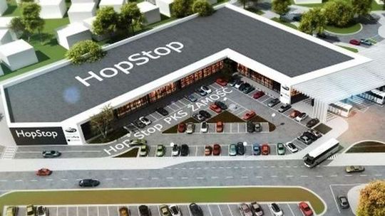 Zamość. Nowy dworzec z prawdziwego zdarzenia