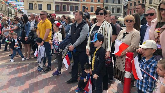 Zamość świętuje rocznicę uchwalenia Konstytucji 3 Maja [zdjęcia]