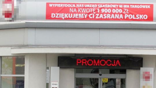 Zamość: "Wypie… nas urząd skarbowy na 1,9 mln”