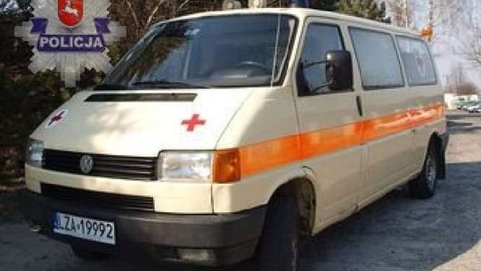 Zamość. Złodzieje ukradli ambulans
